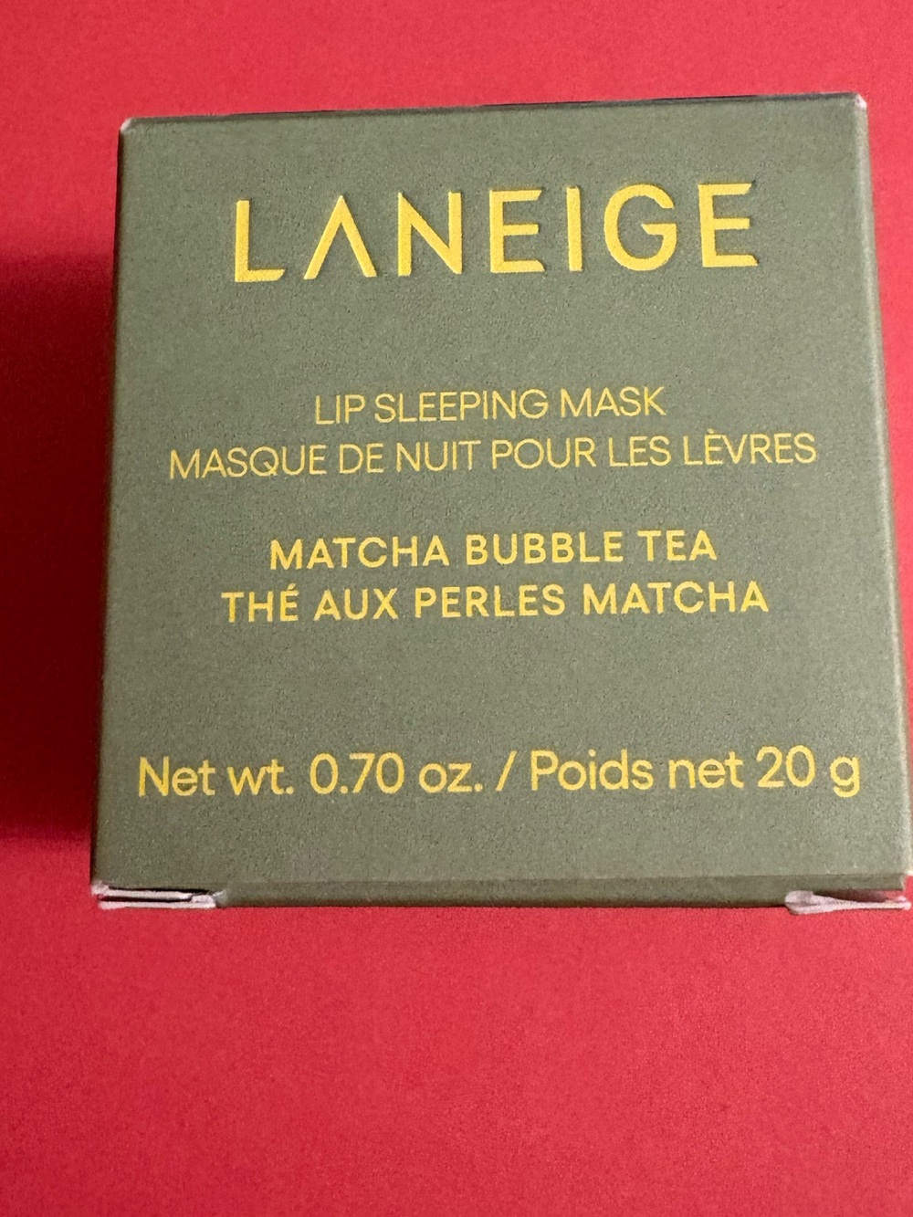 Laneige lip mask